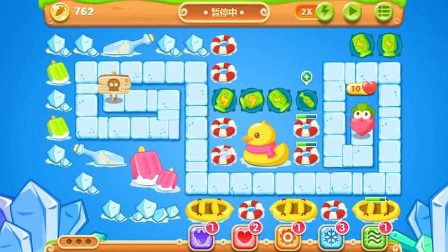 保卫萝卜2 24关过关技巧，这样布阵轻松拿水晶！