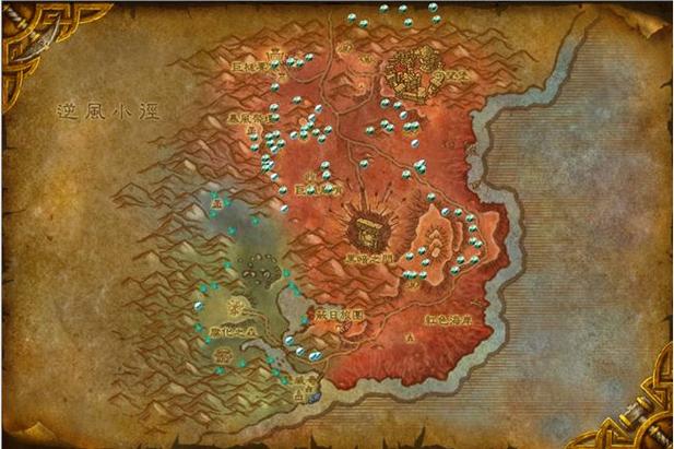 wow挖矿去哪挖？老玩家分享各个等级矿点分布！