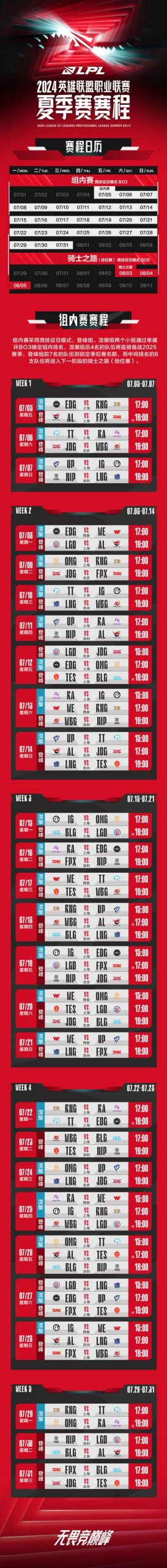 英雄联盟lpl2022春季赛赛程表，完整版赛程抢先看！