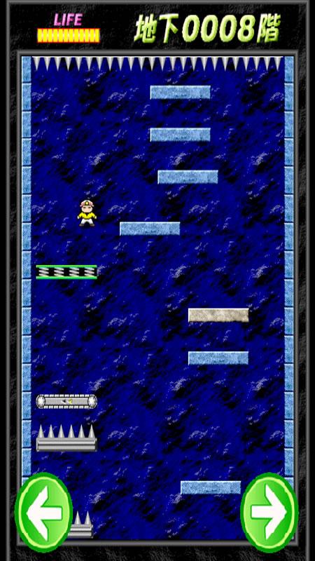 超级经典游戏：是男人就下100层，你玩过吗？