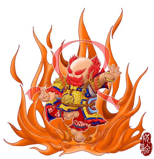 祝融:我国古代的火神,你了解他的其他称呼吗?