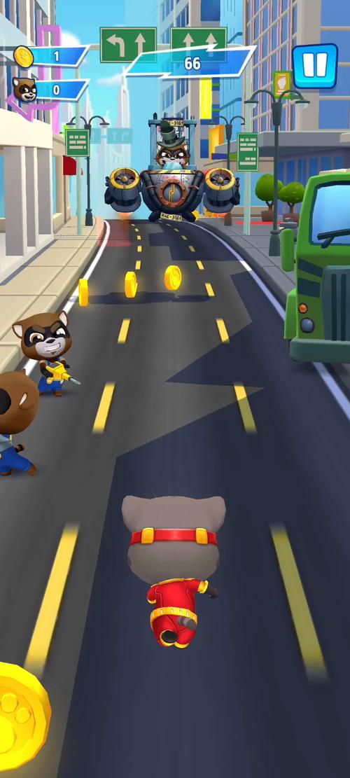 超过16亿人下载的汤姆猫跑酷，你玩了吗？刺激跑酷等你体验