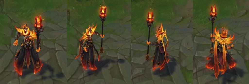 自由女神卡尔萨斯皮肤特效展示，死歌新造型惊艳全场