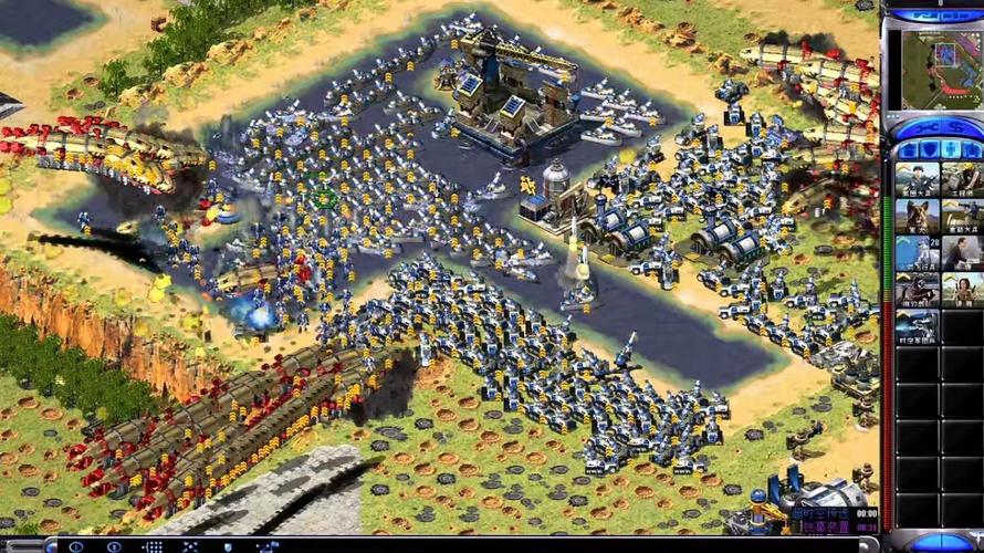 红警2遭遇战攻略:低难度AI也能轻松取胜