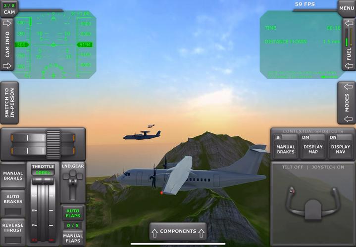 模拟飞行10：安卓手机也能玩的高清模拟飞行