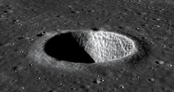 揭秘:月球两极有冰雪的可能性有多大?