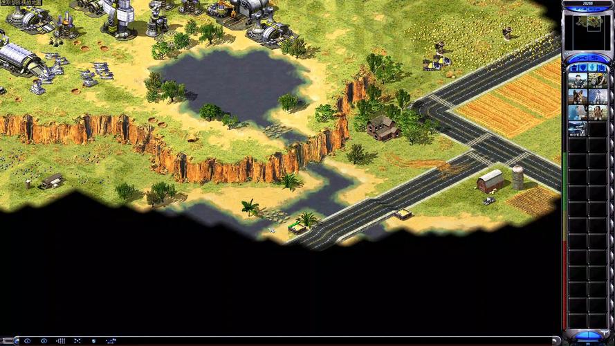 红警2猪猡湾地图：科技共享模式多人对战