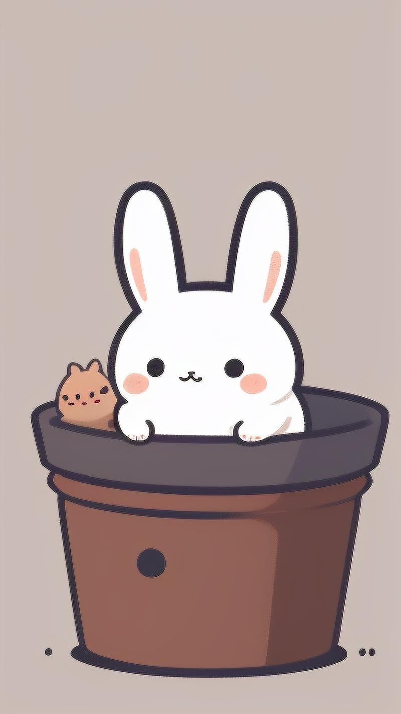 兔年的头像来啦!超萌兔兔壁纸头像免费下载