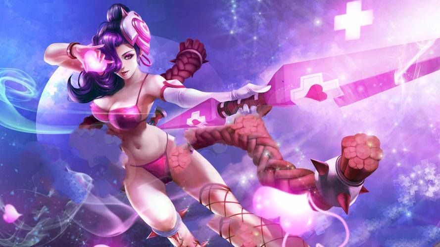 王者荣耀:那些去掉内无马赛克的女英雄们