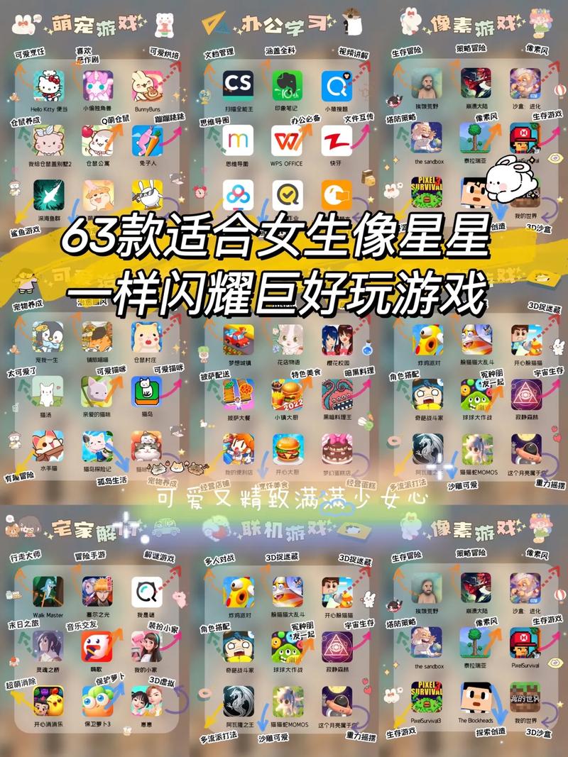 好玩不腻的女生游戏：适合所有少女心