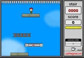 超级经典游戏：是男人就下100层，你玩过吗？