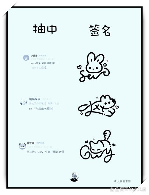 艺术签名下载大全:各种风格签名等你发现