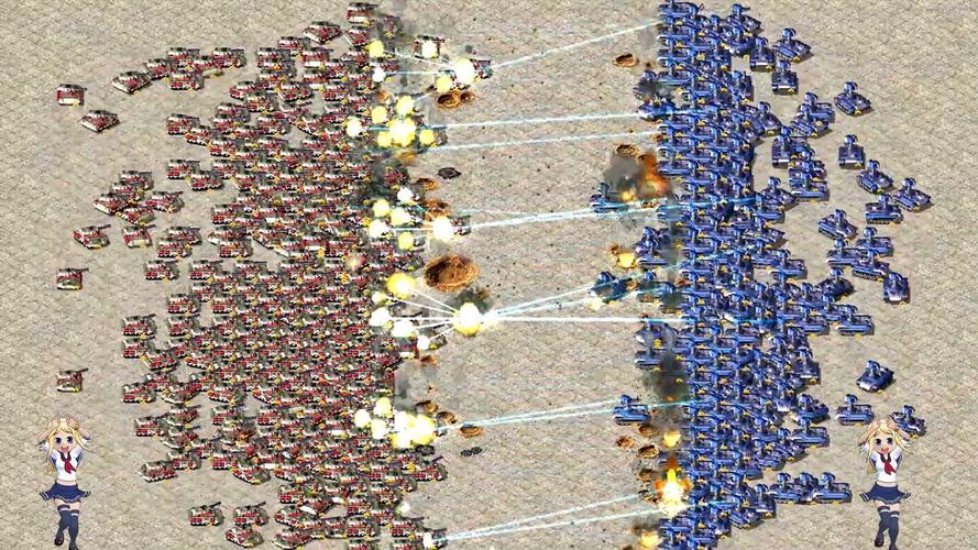 玩转红警2弹道:不同兵种的攻击方式