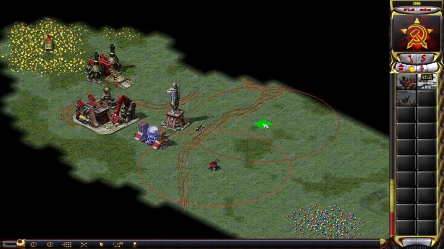 红警2遭遇战攻略:低难度AI也能轻松取胜