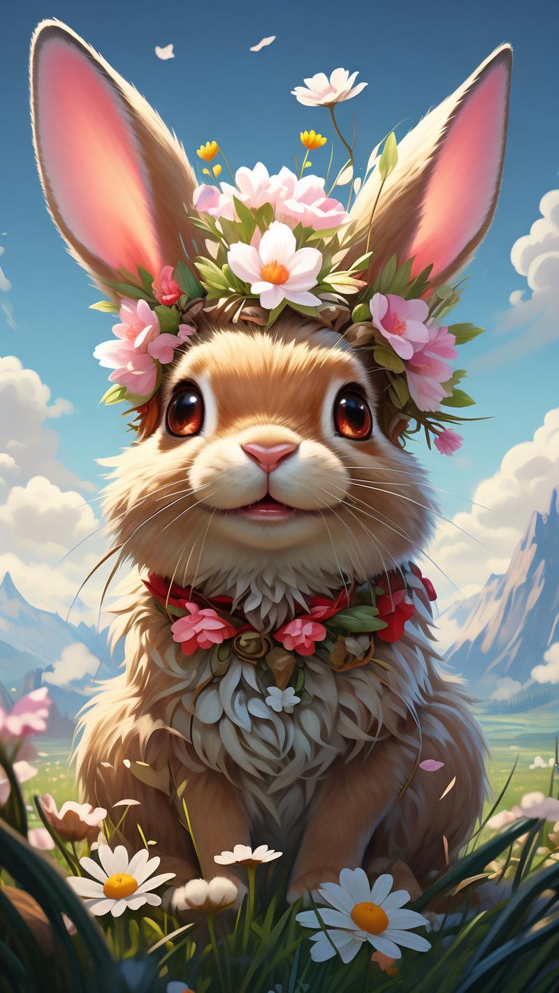 兔年的头像来啦!超萌兔兔壁纸头像免费下载