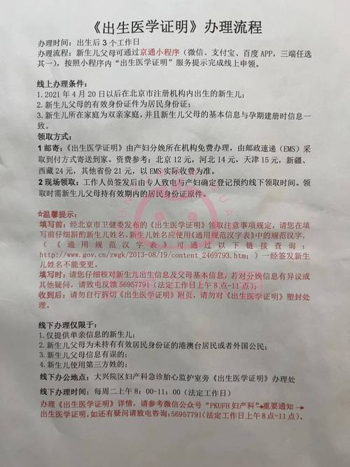 不同版本出生证明详解:快速掌握填写技巧