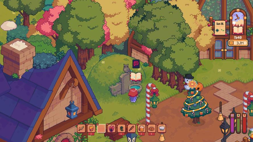 幽灵牛奶生活最新版本:二次元像素风文字互动游戏