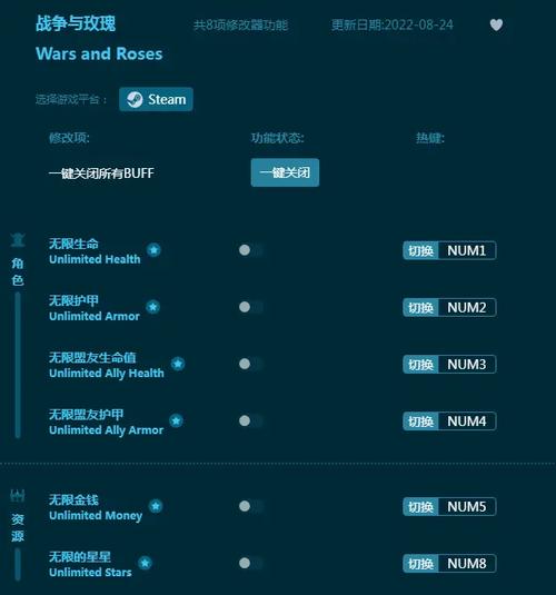 战争与玫瑰最新版本详解:玩法更新及内容一览