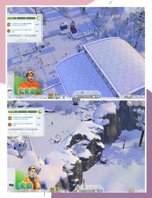 安卓游戏推荐:雪山别墅与三个女孩的激情假期