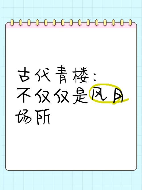 青楼之王最新剧情：揭秘古代风月背后的秘密