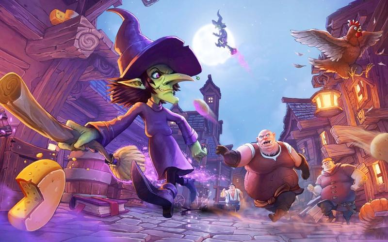 神奇女巫1杨过游戏:超简单易上手,休闲必备